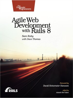 cover image of Agile Web Development with Rails 8